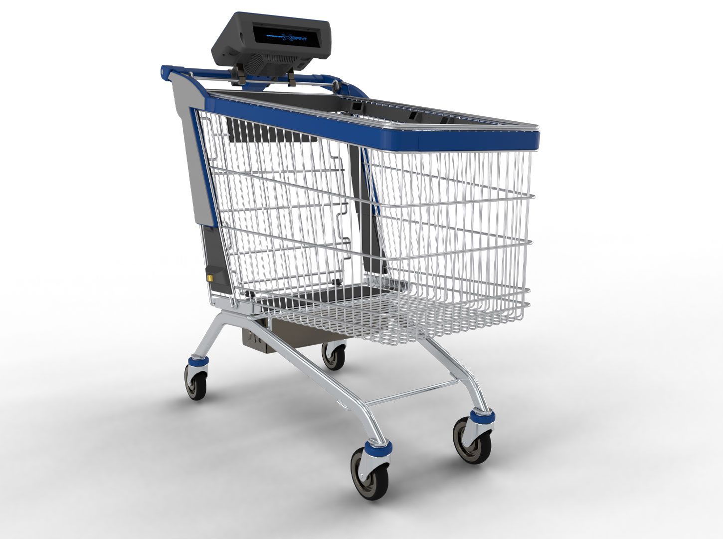 Tracxpoint's Daivi Gen 3 Hybrid smart shopping cart