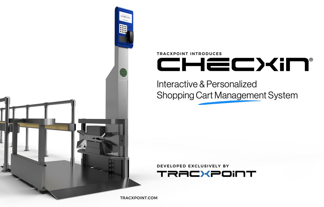 Product: CHECXiN® - Secure Shopping Cart Management | TRACXPOINT