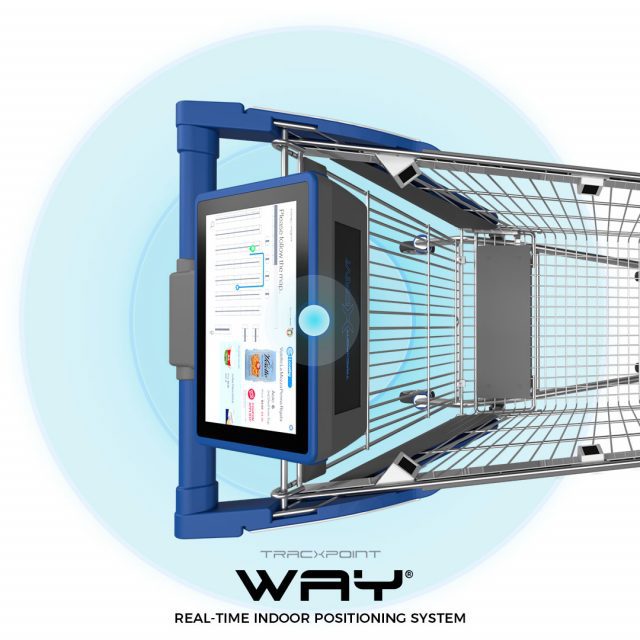 WAY® | Shopping Cart Location System | TRACXPOINT